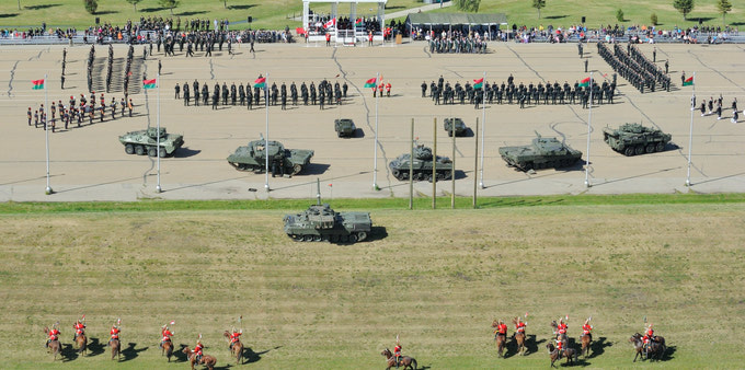 {Change of Colonel of the Regiment Parade 2015}