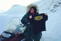 MCpl Christie showing off his recce pride in the arctic