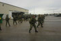 The Officers training using bayonets in preparation for the fights to come.