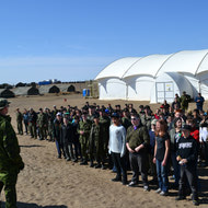 Cadet Visit to the field with LdSH(RC) May 2012