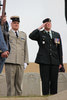 RSM Clarke alongside French Colonel at the Moreuil Wood Celebrations in 2016