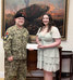 LCol Johns & Victoria Miller