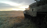 The sun rises on another crisp, fresh morning at the combined Armour/Infantry Enhanced Level 3 ranges.