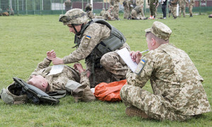 Canadian Medics Mentor Lifesaving Techniques