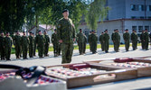 LCol Eric Angell on Medals Parade.