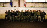 The survivors of the Subbies Ride Course stand alongside their trainers/tormentors. Photo taken by Cpl Lee “Big Rig” Houston