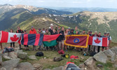 Team photo at the top! Faces are blurred due to Op UNIFIER OPSEC policies.