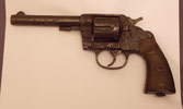 Revolver found in Moreuil Wood by JP's father in 1968.