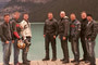 From left to right: Corporal Chris Lawrence, Corporal Vaughan Elston, Corporal  Jason Brisbois-Bergeron, Corporal Landon Hall, Corporal Raymond Bondy, Corporal Leland Cheng, Corporal Aaron Turner, Corporal Scott Muirhead.