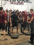 Tpr Sean Tong hits the squat rack during Ex STRONG CONTENDER