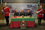 Scroll Signing by Major-General (Retired) Cam Ross, Colonel of the Regiment; Colonel Derek Macaulay, Chairman of the Military Museums Council; and Lieutenant-Colonel Josh Major; Commanding Officer.
