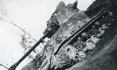 A tank of C Squadron in action in Korea, 1951. (Courtesy of the Regimental Museum.) 