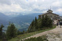 This picture is of the Eagle’s Nest looking towards it and the town of Berchtesgaden in the valley.