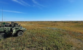 Soldiers from D Sqn qualify as 40mm TAPV gunners at range 25 during the PCF Gun Camp. 8 Sep 2021. Photos: Lt Smith