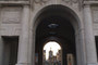 This Pic is looking through the Menin Gate towards old town Ypres, after the Ceremony